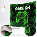 Game on Backdrop Video Game for Boys Level Up Birthday Party