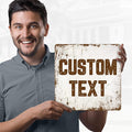 Custom Sign, 11 Font Colors, Custom Street Sign