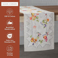 108 Inches Table Runner 100% Cotton Single Layer Table Runners