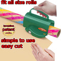 Wrapping Paper Roll Cutter Tool with Replaceable Blade Kit Gift, 3 Pcs