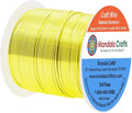 20 Gauge Anodized Aluminum Craft Wire for Jewelry Making, 100 FT