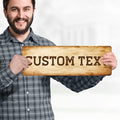 Custom Sign, 11 Font Colors, Custom Street Sign