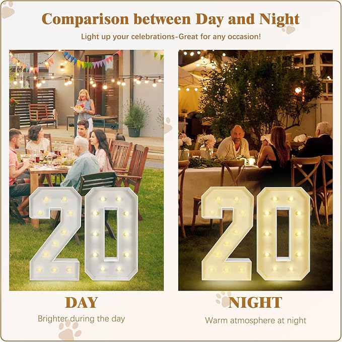 Marquee Light Up Letters: 4FT Large Decorative Signs for Party Decorations Baby Shower Birthday Wedding Engagement Anniversary, 4 Feet Tall Pre-Cut DIY Foamboard Letter S - Easy to Assemble