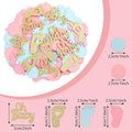Gender Reveal Confetti Baby Shower Decoration Blue, 350 Pieces – Pink