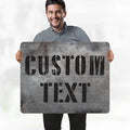 Custom Sign, 11 Font Colors, Custom Street Sign