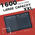1600+ Pockets Trading Card Binder