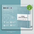 Ruled Journal Notebook, A4 8.5 X 11.5 Inch 160 Lined Pages