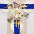 Satin Napkins, 12 Pieces – Royal Blue