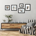 Picture Frame Set of 4 with Tempered Glass, 11x14
