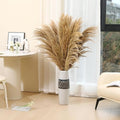 4 FT 9 Stems Pampas Grass Decor Tall 48''/