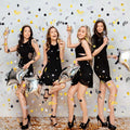 30th Birthday Confetti Number Foil Balloon 30 Table, 3000 Pieces