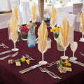 Square Tablecloths, 6 Pack, Stain Resistant, 70 X 70 Inches