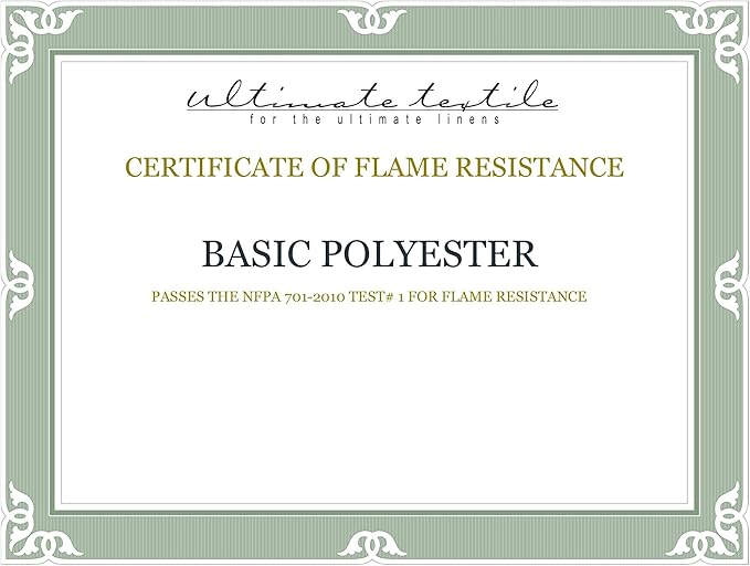 Ultimate Textile Pleat Polyester Fabric Table Skirt - Machine Washable Flame Resistant with Clips for Events, Weddings & Trade Shows, Cut & Sewn in Paterson, NJ - White, 17' Box Pleat