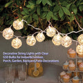 Nautical Fish Float String Lights Outdoor
