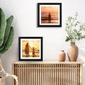 Picture Frame Set of 4 with Tempered Glass, 12x12