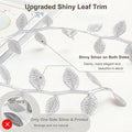 Leaf Ribbon, Artificial Vines Leaves String Trim Ribbon Wild Jungle