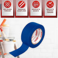 Professional Painters Tape Yards (3-Pack) Bulk Blue, 2 Inch X 60 – Blue
