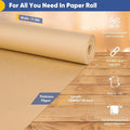 Wrapping Paper – Brown, Craft Kraft Paper 17.5"x 1200"(100') for Gift