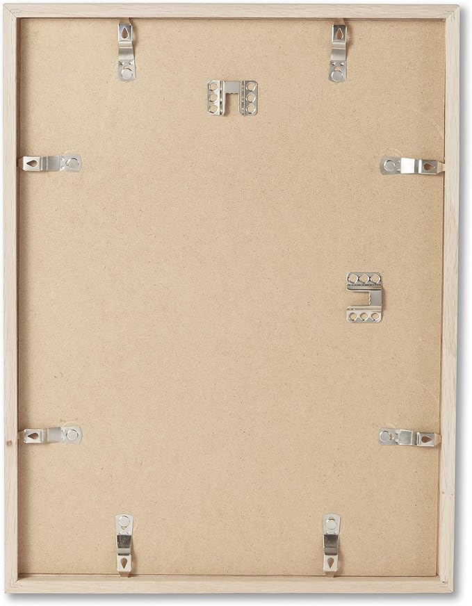Opposite Wall - 50x70 cm - Natural Solid Oak Wood Picture Frame - Lightweight, Versatile & Shatterproof - Wall Hanging Photo or Poster Frame - Wall Decor for Office, Gallery & Home, 19 3/4 x 27 1/2 in