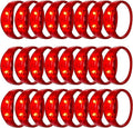 100 Pcs LED Bracelets Sound Activated with Flashing LED Strobe Music Control Light Up Bracelets for Rave, Game Prizes, Birthday Party Favor,Valentine's Day gift