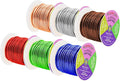 8 Gauge Anodized Aluminum Craft Wire for Jewelry Making, 120 FT