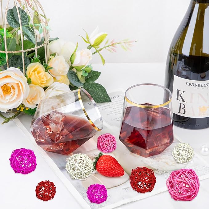 Valentine's Day Rattan Balls 36pcs Decoration for Home Decoration Valentine's Day Decoration