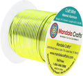 14 Gauge Anodized Aluminum Craft Wire for Jewelry Making, 60 FT