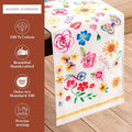 108 Inches Table Runner 100% Cotton Double Layer Table Runners