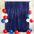 Sequin Backdrop – Navy Blue