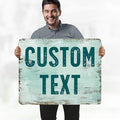 Custom Sign, 11 Font Colors, Custom Street Sign
