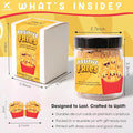 Positive Fries Jar, 60 Funny Affirmation Cards