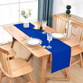 Farmhouse Table Runner Dining Table Runners Long Coffee, 48 Inches – Blue
