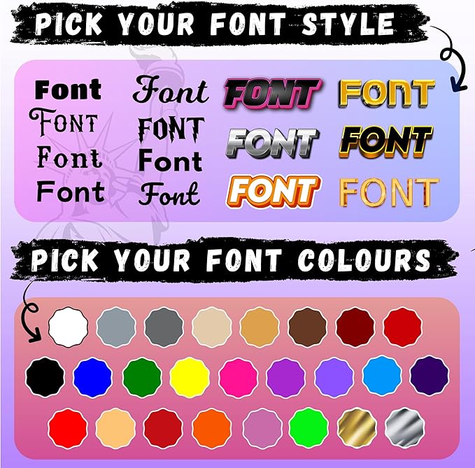 Customizable Magnet Bumper ❚ Design Your Own Custom Magnet ❚ Multiple Size and Color Options ❚ Car Truck Van ❚ Pick Your Font/Pick Your Color ❚ We Print All Made in The USA