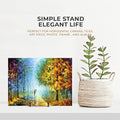 Plate Stands for Display, 6 Inch Stand + Metal Frame Holder Stand