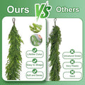 Norfolk Pine Garland, 6 Ft, Dark Green Realistic Faux Cedar Holiday Decor