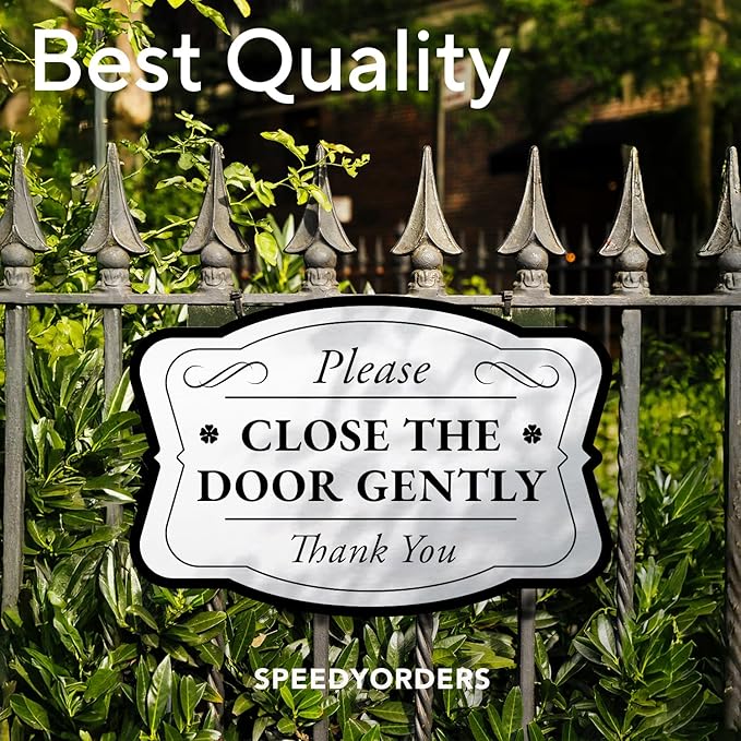 Custom Decorative Outdoor Signs, Personalized Aluminum, Custom Driveway, Waterproof Sign Made in USA, Silver 24x18 In