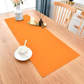 Farmhouse Table Runner Small Short Table Runners, 36 Inches – Orange
