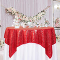 Tablecloths, 36x36 Inch – Red
