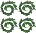 Garlands: 2-Pack Norfolk Pine Artificial Greenery, 9 Ft Each, Green