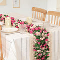 72 FT Artificial Flower Garland, 9 Pack
