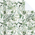 Eucalyptus Leaves Wrapping Paper Roll, 17 Inch X 33 Feet, Mini Roll