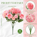 Artificial Flowers Artificial Peonies Silk Flowers Faux Peony Fake