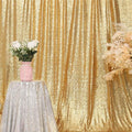 Sequin Backdrop – Gold, 20x10 Ft Glitter Background Curtains for Shimmer