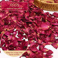 300+ PCS Biodegradable Rose Petals Wedding Confetti – Red