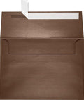 LUXPaper A7 Invitation Envelopes | Peel & Press | 5 1/4" x 7 1/4" | Bronze Metallic | 80lb. Text | 50 Qty