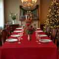 Faux Christmas Tablecloths, 2 Pack – Linen