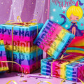 Holographic Birthday Wrapping Paper Roll