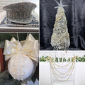 Beaded Trim: 29.5 Ft Ivory Pearl Garland, 10mm ABS Beads