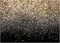 WOLADA Black and Gold Backdrop Golden Glitter Backdrop for Photography Wedding Birthday Baby Shower Party Photo Studio 12x10FT 11176