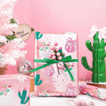 Christmas Wrapping Paper Roll for Girls Women – Pink